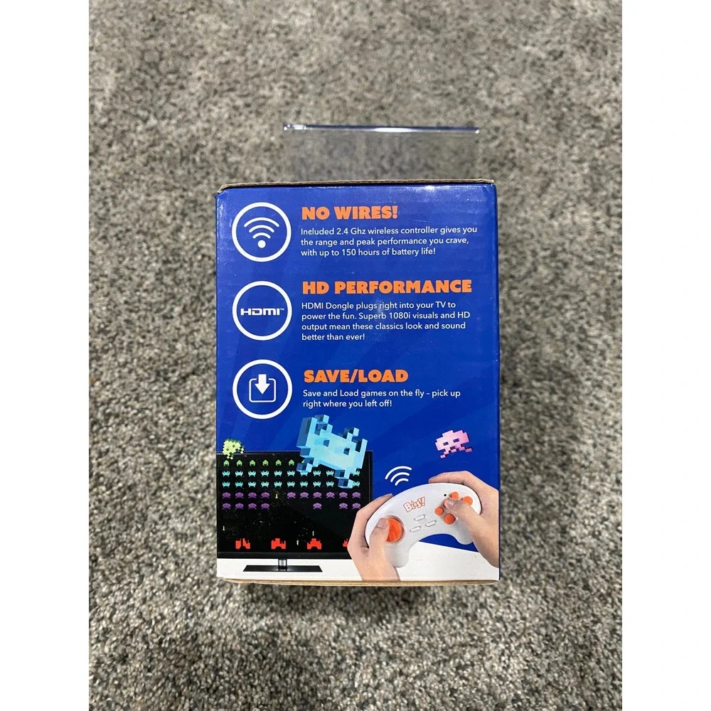 AtGames Legends Flashback Blast Space Invaders 12 Games HDMI Wireless WD3304